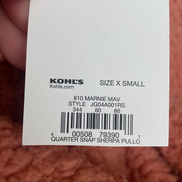 🔹WOMEN’S SUPERCOZY SHERPA QUARTER SNAP PULLOVER SWEATER- size xtra small - Picture 10 of 10